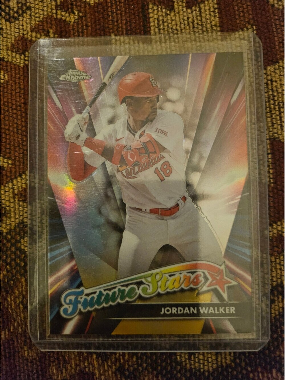 Jordan Walker - 2024 Topps Chrome Jordan Walker Future Stars Insert FS-6